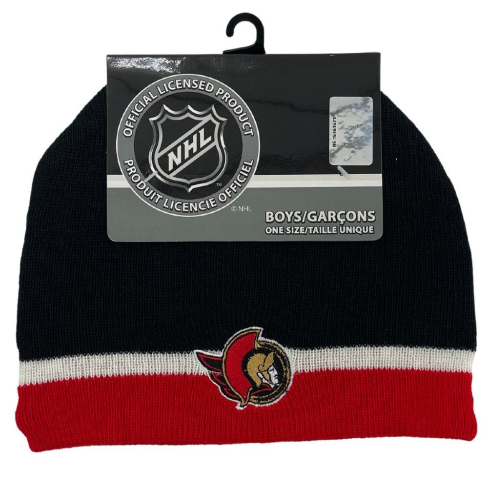 NHL | Boy's Ottawa Senators Winter Hat | One Size